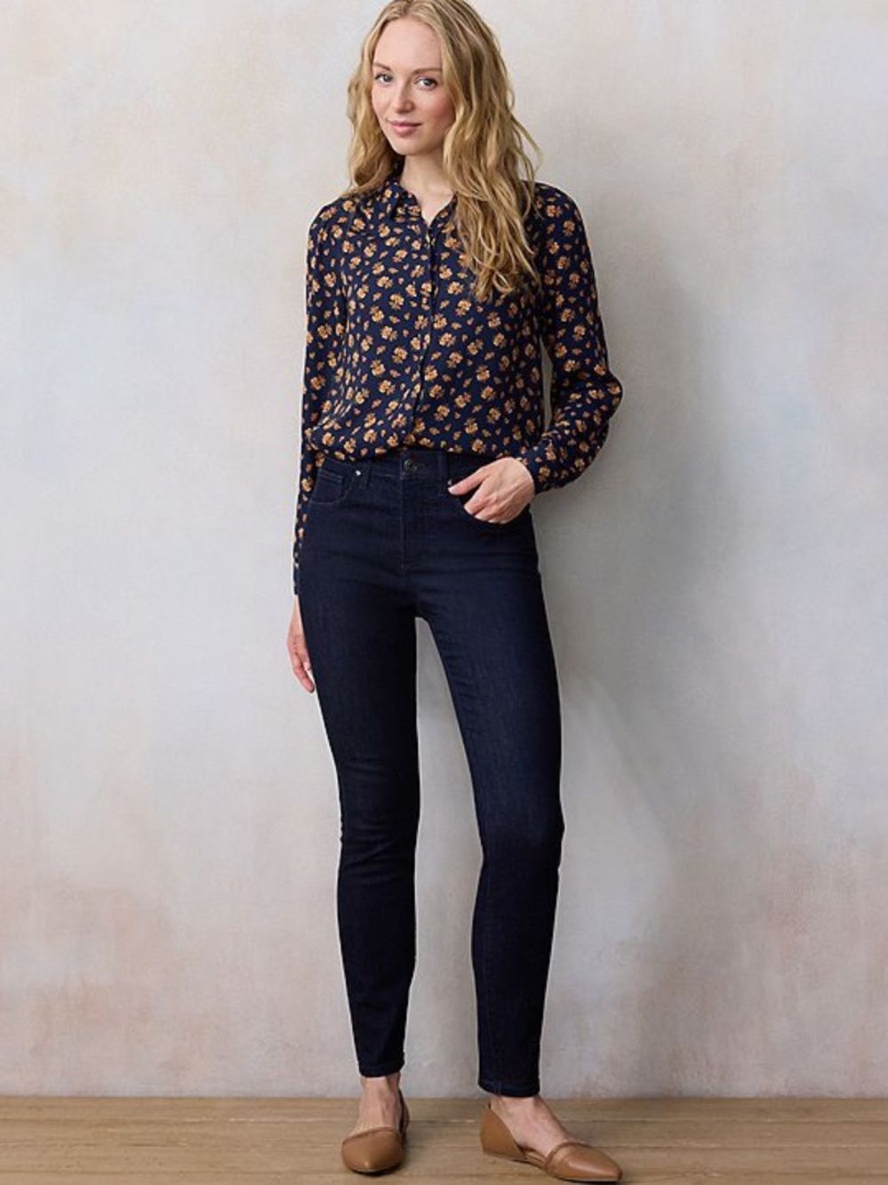 LC Lauren Conrad Mid Rise Skinny Jeans NWT SZ 10 - Picture 3 of 10